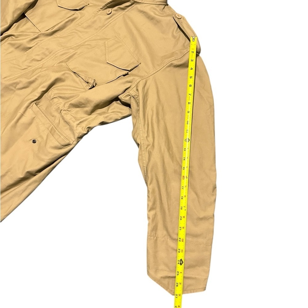 Alpha Industries Coat XL Regular Tan M65 Field Jacket First Gen Y2K Repro - Picture 10 of 16